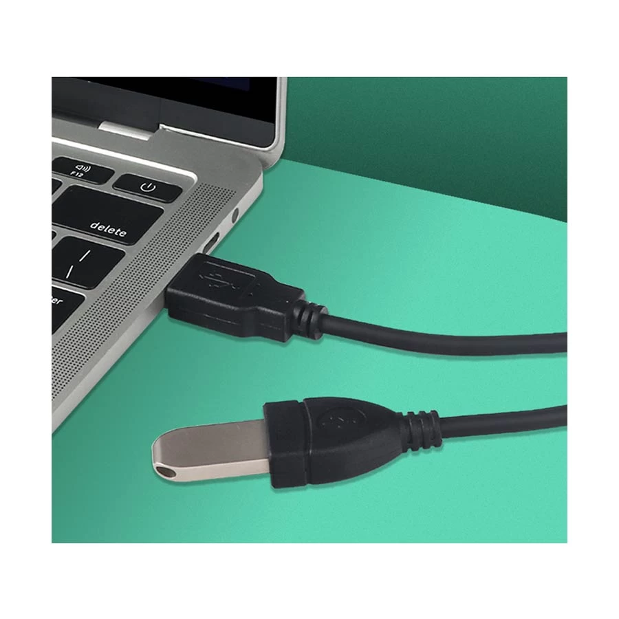 Yuanxin YUX-005 USB Male to Female Extension Cable 1.5 Meter Black