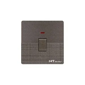 NT blu-ray Chrome Gray 20A ডাবল পোল (DP) সুইচ