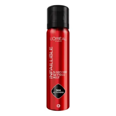 L'Oreal Infaillible 3-Second মেকআপ সেটিং মিস্ট 75ml