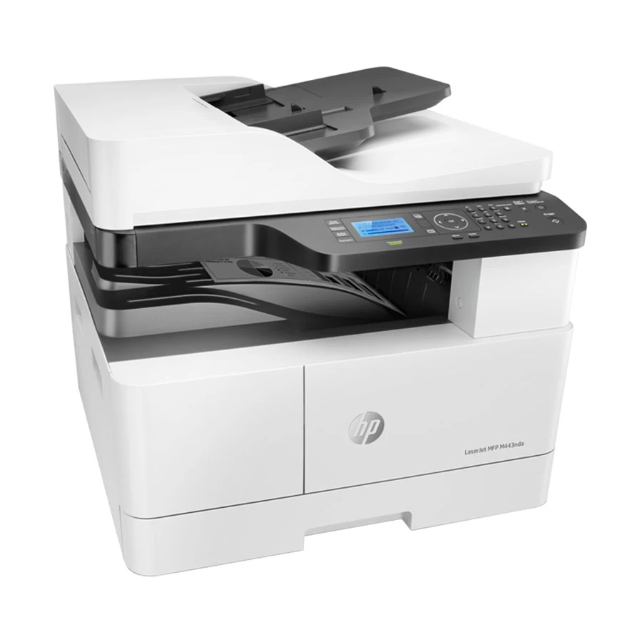HP LaserJet MFP M443nda A3 Mono Laser Photocopier, 25ppm, Duplex, ADF