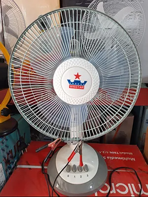 Winstar AC/DC টেবিল ফ্যান 12"