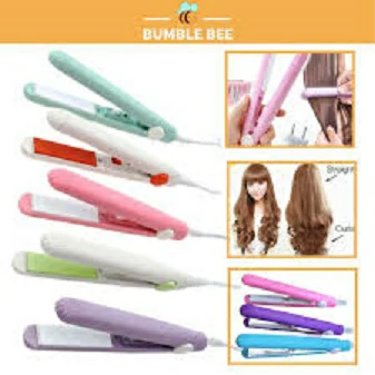 MINI HAIR STRAIGHT CURLER AND STRAIGHTENER