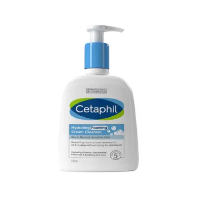 Cetaphil Hydrating ফোমিং ক্রিম ক্লেনজার 236 মিলি