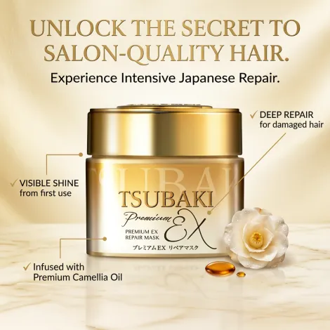 Tsubaki Premium Ex Repair হেয়ার মাস্ক 180g