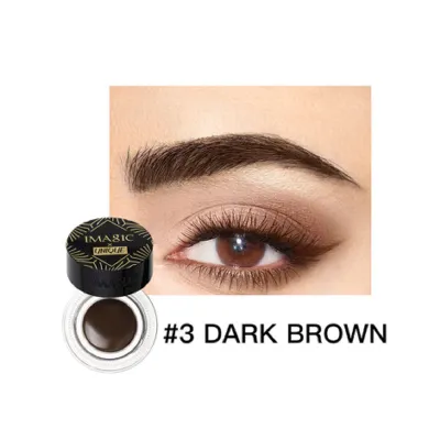 Imagic x Unique ওয়াটারপ্রুফ জেল আইলাইনার - 03 Dark Brown