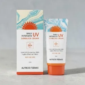 Alfredo Feemas ডেইলি UV Intensive সানব্লক ক্রিম SPF 50+ PA+++ 70ml