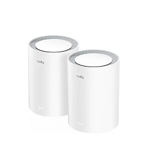 Cudy M1800 AX1800 হোল হোম মেশ WiFi 6 রাউটার (2 প্যাক)