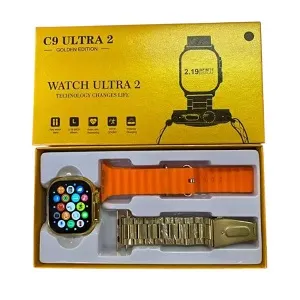 C9 Ultra 2 Golden Edition স্মার্টওয়াচ