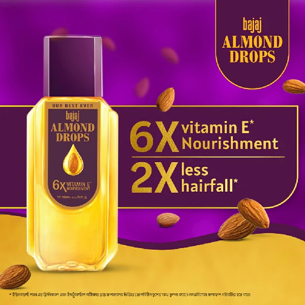 Bajaj Almond Drops Hair Oil (300ml)