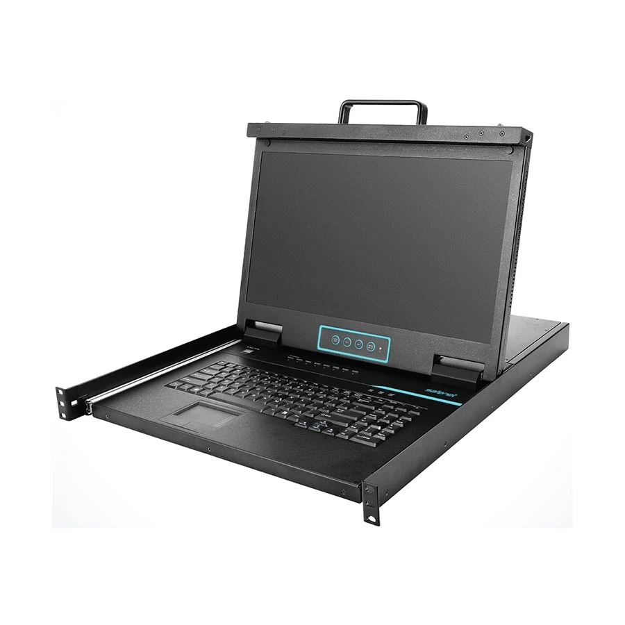 Safenet SN-KC7816S 16-Port KVM Over IP Switch with 18.5 Inch LCD Panel