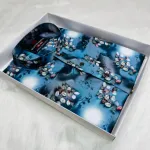 Men's Digital Print Panjabi, Snap Button Front, 6 Colours