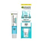 Garnier PureActive BHA + নিয়াসিনামাইড ডেইলি UV SPF50+ অ্যান্টি ব্লেমিশ ফ্লুইড 40ml