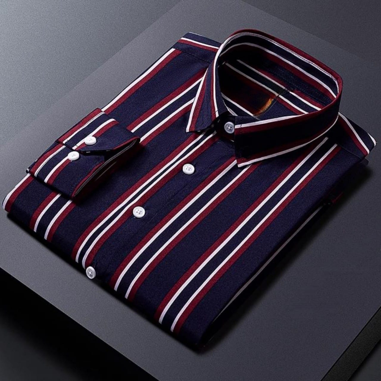 Men's Full Sleeve Slim Fit Cotton Check Shirt, 6 Colours