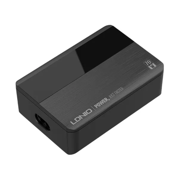 LDNIO 70W 4 পোর্ট USB ডেস্কটপ চার্জিং স্টেশন
