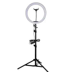 12 ইঞ্চি LED রিং লাইট – ফটোগ্রাফি ও বিউটি লাইট