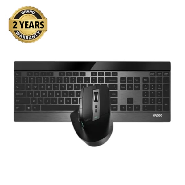 Rapoo 9900M Multi-mode Wireless Keyboard & মাউস কম্বো