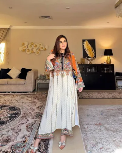 মেয়েদের ড্রেস সেট, 46 ইঞ্চি লম্বা, 3 রঙের অপশন