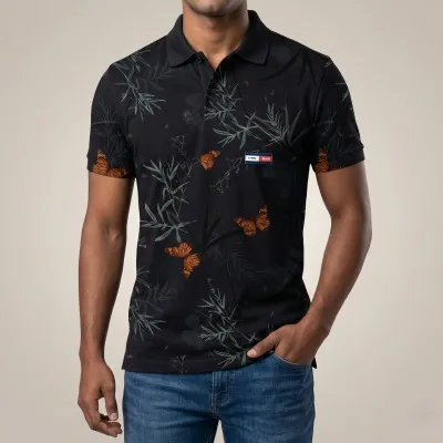 ছেলেদের হাফ স্লিভ PK কটন পোলো শার্ট, 200 GSM, 3 রঙে