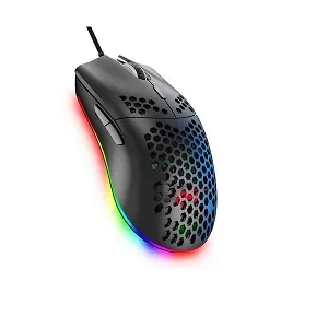 Havit Gamenote MS1023 RGB ব্যাকলিট প্রোগ্রামেবল USB গেমিং মাউস – কালো