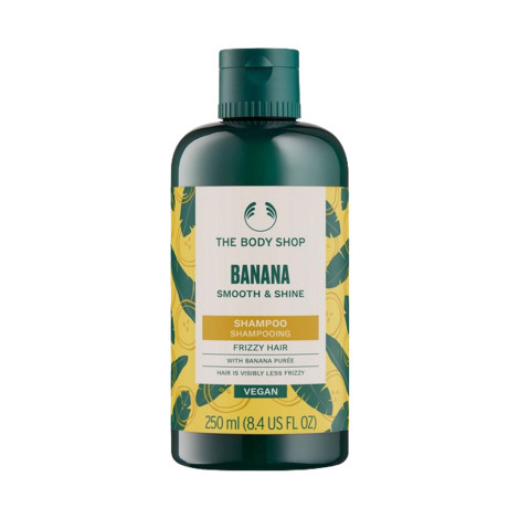 The Body Shop Banana Smooth & Shine Shampoo 250ml (Poland)