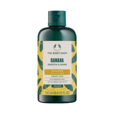 The Body Shop ব্যানানা স্মুথ অ্যান্ড শাইন শ্যাম্পু 250ml