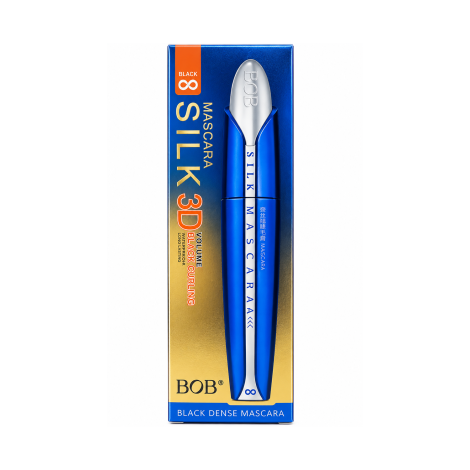 BOB 3D Volume Black Curling Silk Mascara 10g - 8 Black (China)