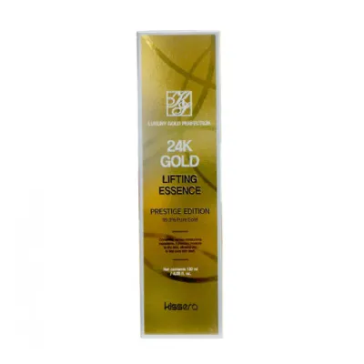 Kissera Luxury Gold Perfection লিফটিং এসেন্স 120ml (প্রেস্টিজ এডিশন)