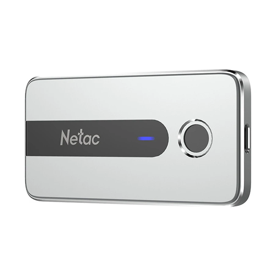 Netac Z11 1TB USB 3.2 Gen 2 Type-C Silver Portable External SSD