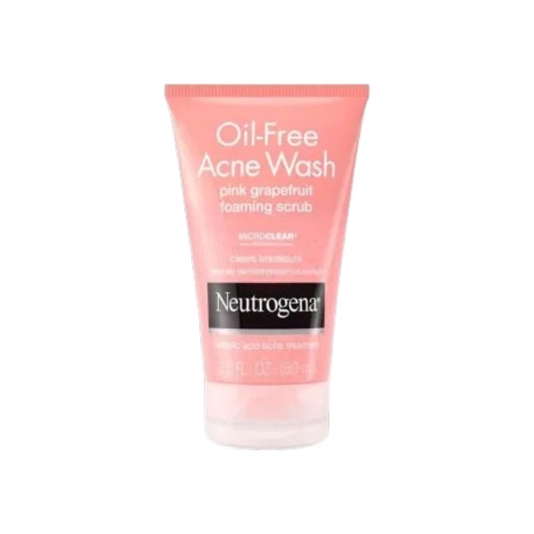 Neutrogena Pink Grapefruit অয়েল ফ্রি অ্যাকনে ওয়াশ ফোমিং স্ক্রাব 59ml