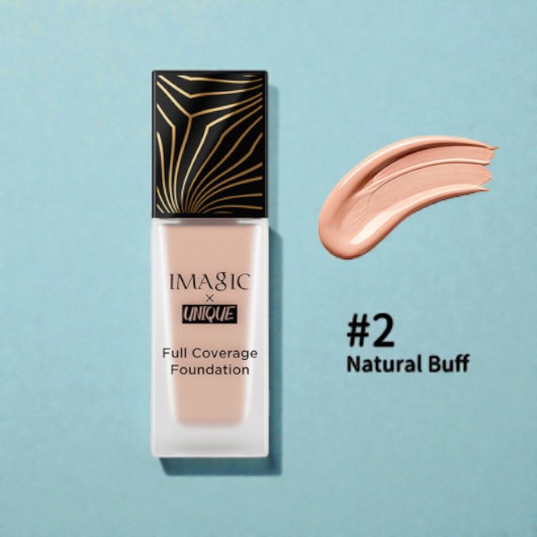 Imagic x Unique ফুল কভারেজ ফাউন্ডেশন 02 Natural Buff