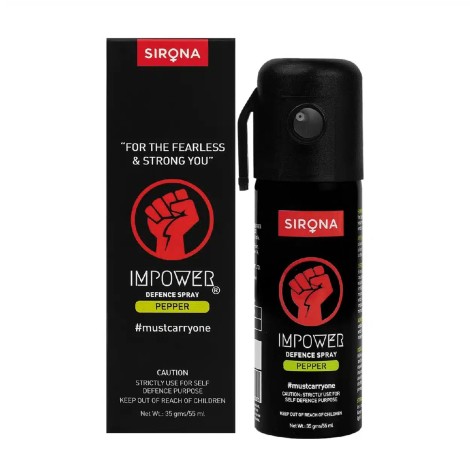 Sirona Impower Self Defence Pepper Spray 55ml (India)