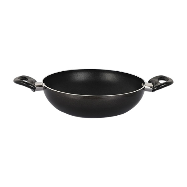 TOPPER Nonstick Glamour Deep Fry Pan With Lid IB (Black) 24 cm