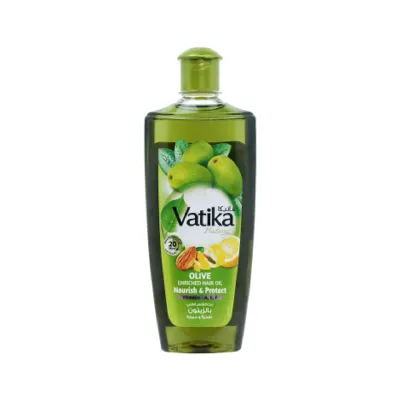 Vatika Naturals Nourish & Protect অলিভ এনরিচড হেয়ার অয়েল 300ml