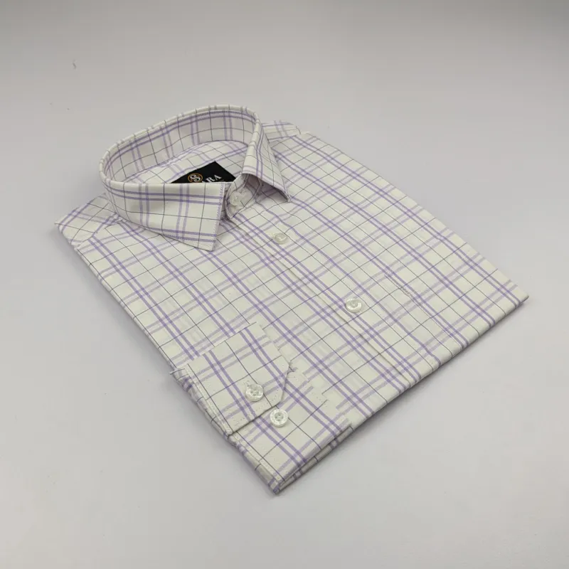 ছেলেদের 99% কটন ফরমাল শার্ট (S-XXL)