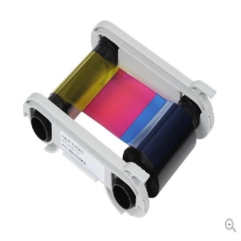 Evolis YMCKO Color Ribbon for Badgy200/Badgy100, 100 Prints