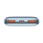 Baseus PPBD040203 Pro 10000mAh নীল 20W পাওয়ার ব্যাংক, ডিজিটাল ডিসপ্লেসহ