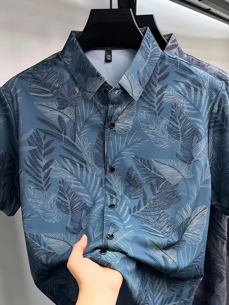 Men's Stretch Micro Fabric Half Sleeve Shirt, 6 Colours, M to XXL