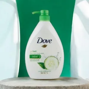 Dove Go Fresh Touch বডি ওয়াশ, শসা ও গ্রিন টি সুগন্ধ 1L