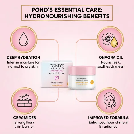 Pond's এসেনশিয়াল কেয়ার Hydronutritva ফেস ক্রিম 50ml