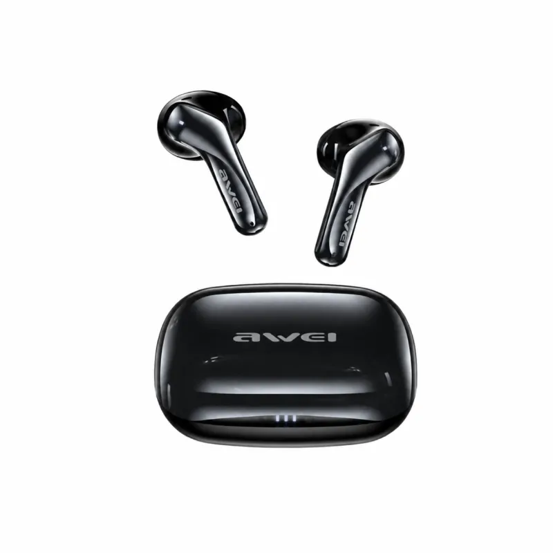 Awei T230 ANC Pro ট্রু ওয়্যারলেস ইয়ারবাডস – Bluetooth 6.0, 300mAh চার্জিং কেস