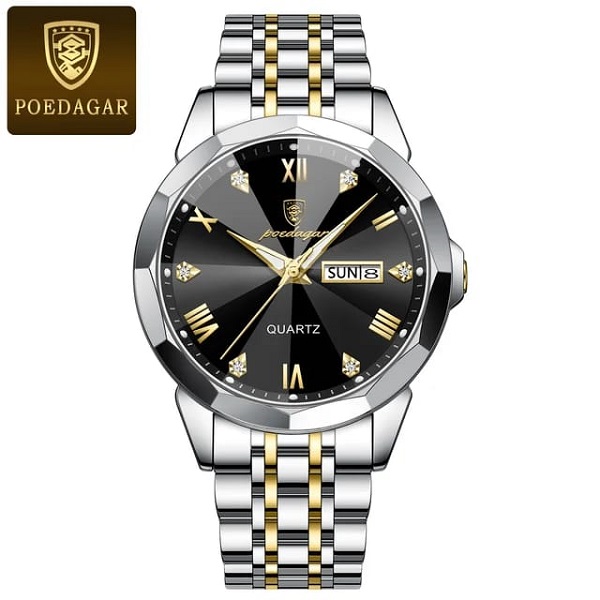 POEDAGAR 810  ফ্যাশন কোয়ার্টজ ওয়াচেস ফর মেন্