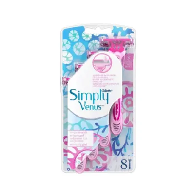 Gillette Simply Venus রেজর 8 পিস