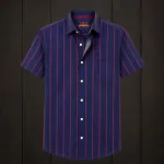 Men's Soft Cotton Half Sleeve Shirt, Sizes M to XXL