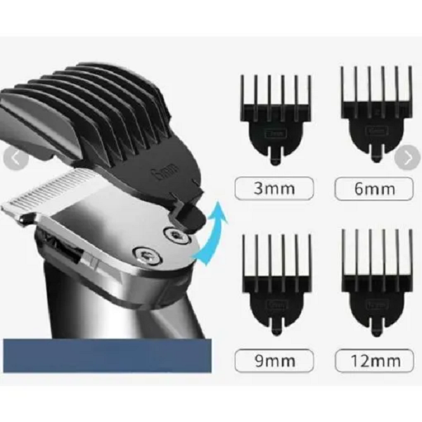 Kemei KM-5857 5 in 1 প্রোফেশনাল হেয়ার ট্রিমার