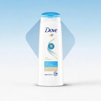 Dove 2 in 1 Daily Care শ্যাম্পু + কন্ডিশনার 200ml