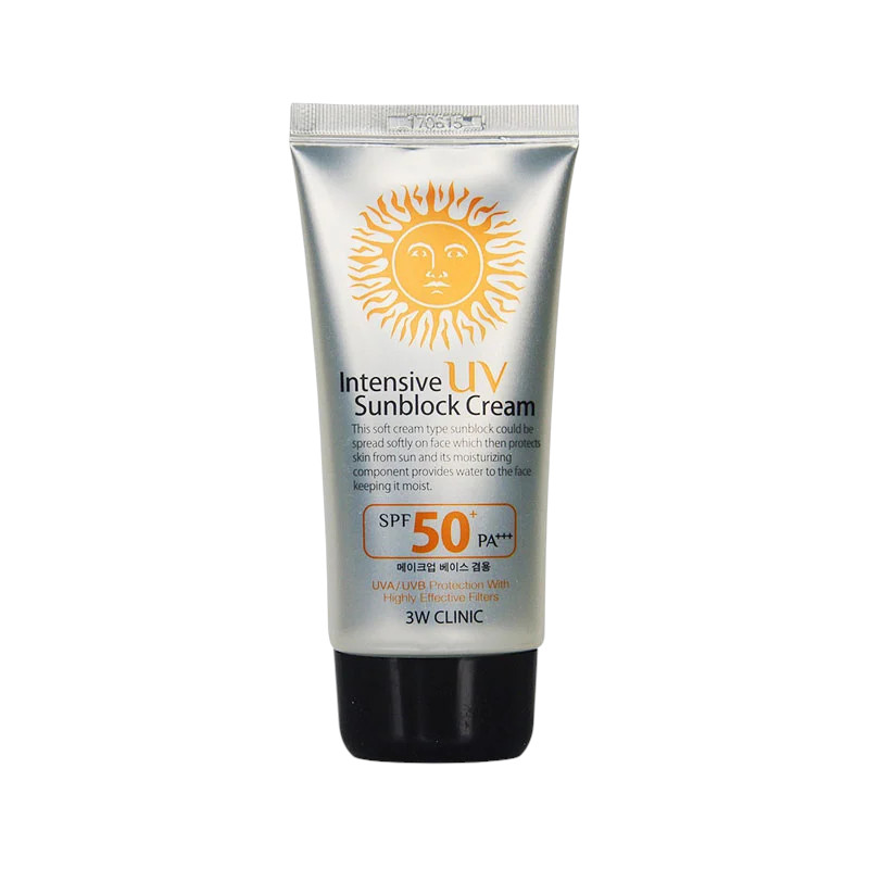 ৩ডাব্লিউ ক্লিনিক ইনটেনসিভ UV সানব্লক ক্রিম SPF 50 PA+++ – ৭০মিলি