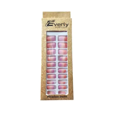 Everly Natural ফেক নেইল 24 পিস - H210