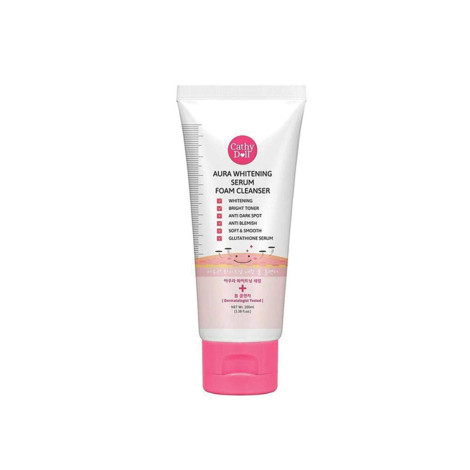 Cathy Doll Aura Whitening Serum Foam Cleanser 100ml (Korea)
