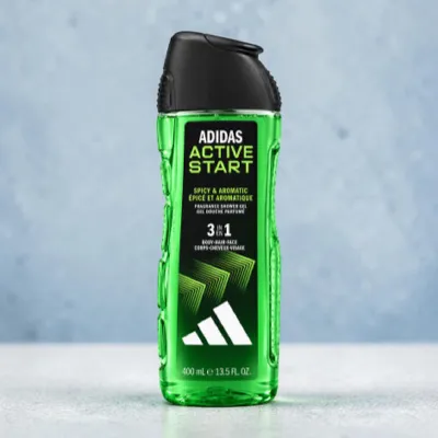 Adidas Active Start Spicy & Aromatic 3 ইন 1 শাওয়ার জেল 400ml
