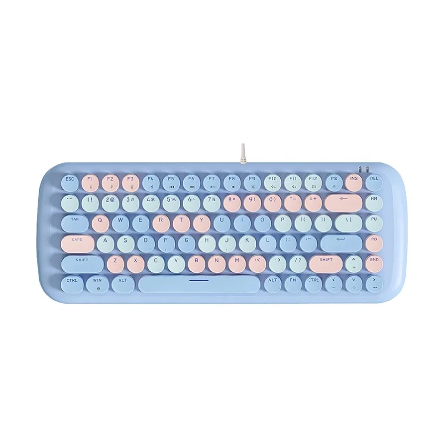 MOFII Candy M Sky Blue (Red Switch) Wired Mechanical Gaming Keyboard